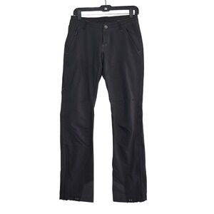 Kuhl Klash Softshell Pants Women's 2R Black Water Resistant Hiking Outdoor 6210